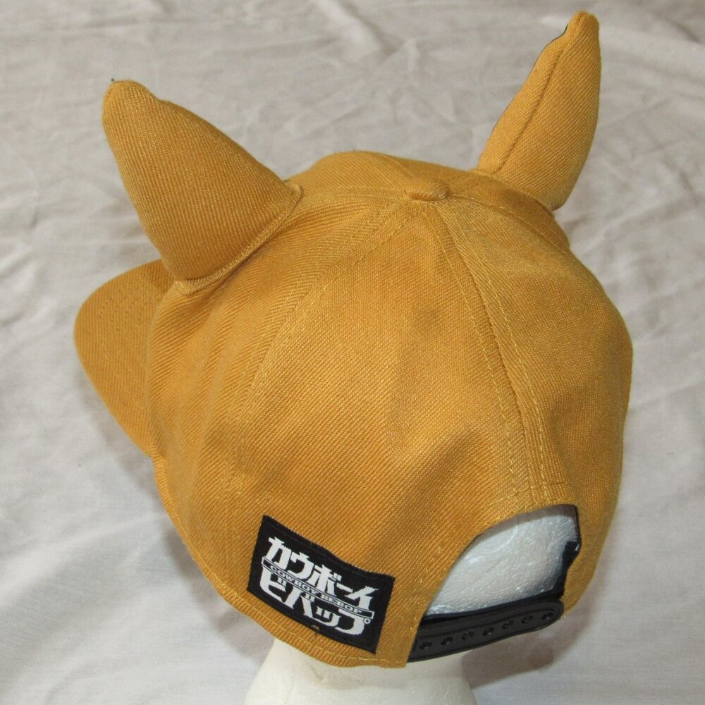 Cowboy Bebop Ein Data Dog Face Ears Snapback Hat Cap Adult One Size Anime - Picture 2 of 4